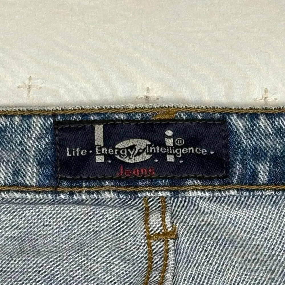 L.E.I. Denim Vintage Mini Skirt Women's 11 Blue